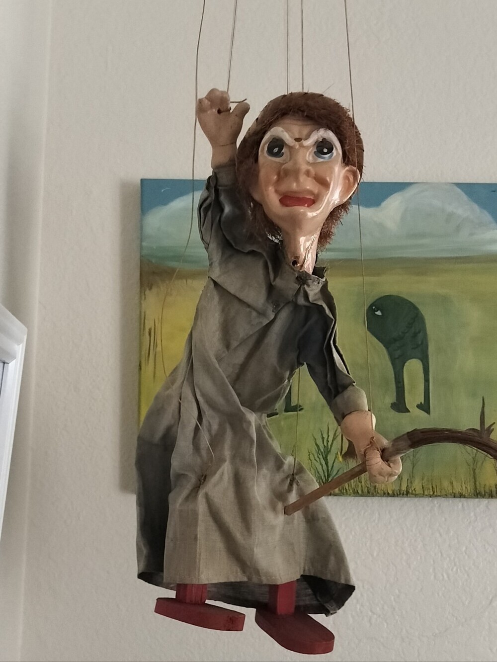 Antique/Vintage Witch Marionette